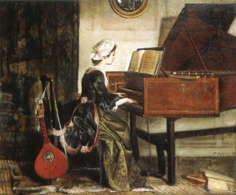 the harpsichordist, charles burney